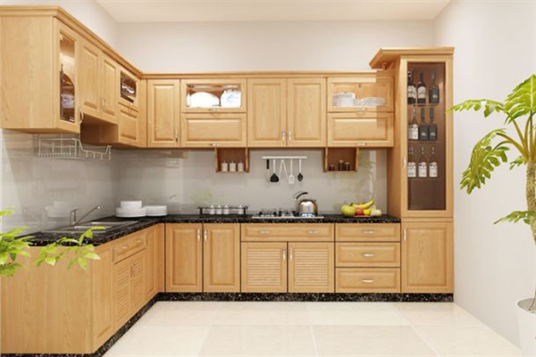 Thiết kế lắp đặt tủ bếp gỗ cho nhà ở HCM chuyên đóng tủ gỗ theo yêu cầu, không giới hạn loại tủ, mẫu mã 