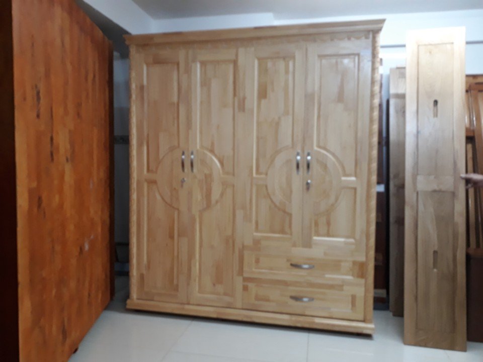Bảng giá mẫu tủ quần áo gỗ tự nhiên giá gốc tại xưởng