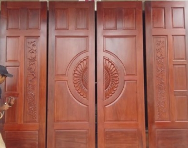 Mẫu cửa gỗ tự nhiên đẹp CAO CẤP cho ngôi nhà thêm sang trọng